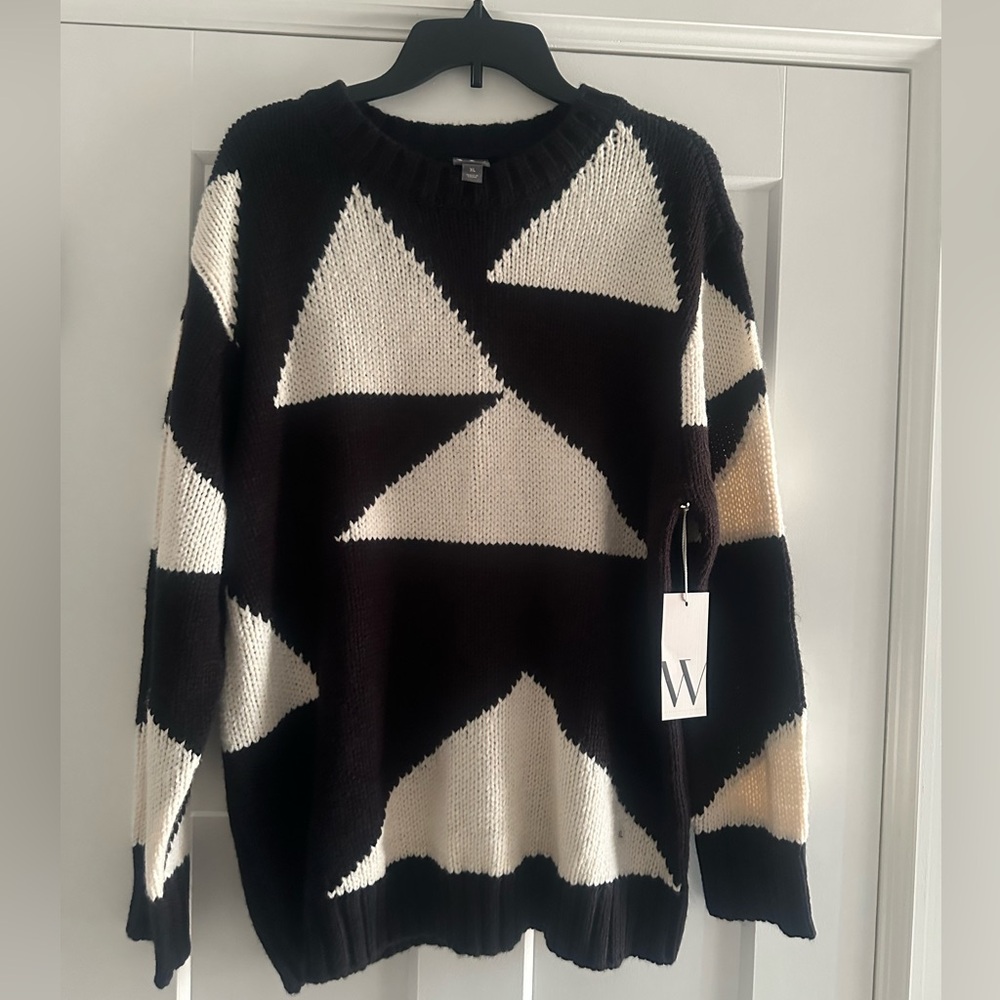 Worthington Geo pattern Sweater - Picture 6 of 11